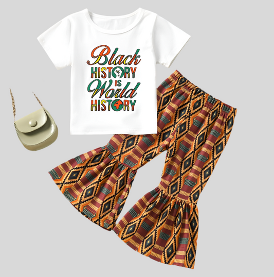 BLACK HISTORY WORLD HISTORY 2 PIECE SET