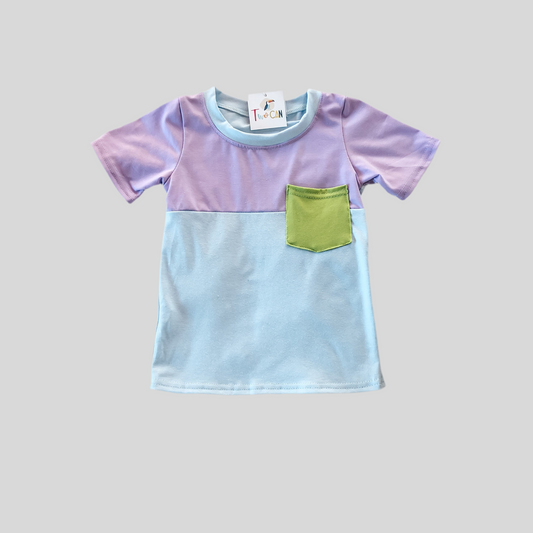 Pastel Bunny Pocket Tee