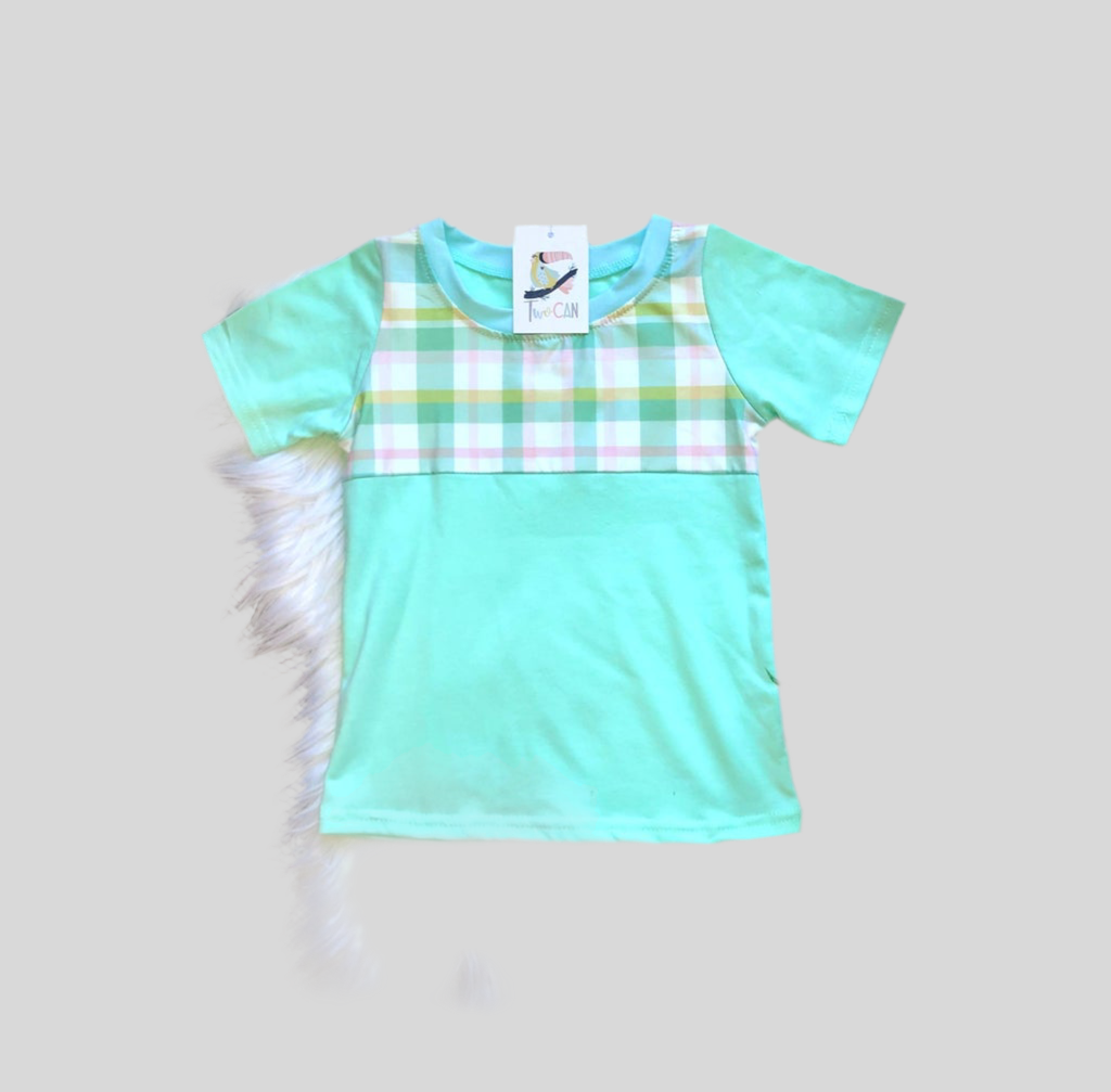 Easter Bunnies & Plaid Tee