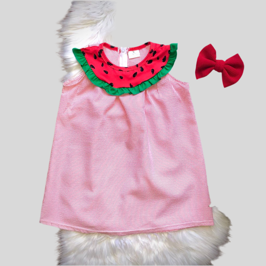 Watermelon Collar Dress