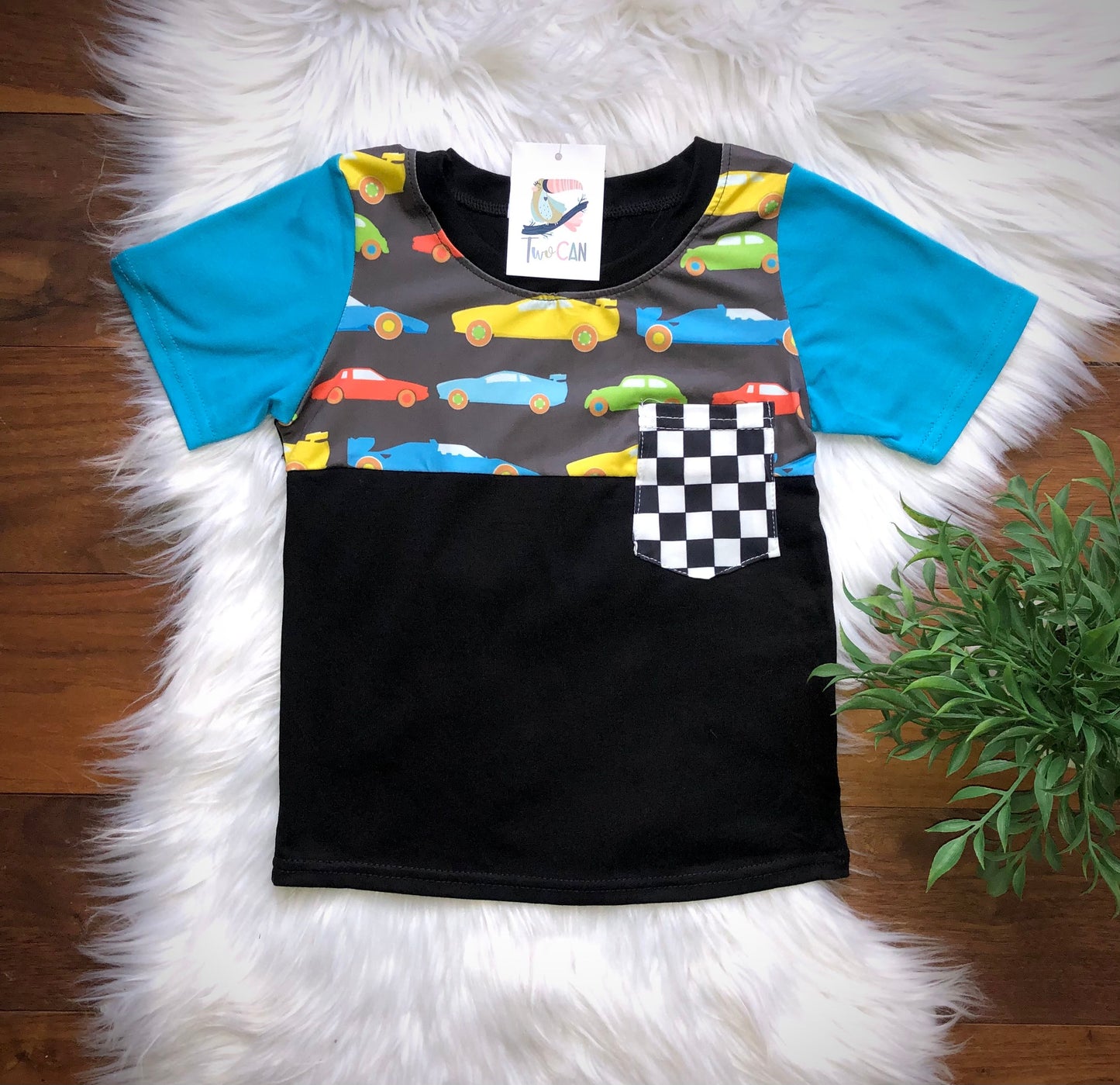 Race Car Pocket Tee