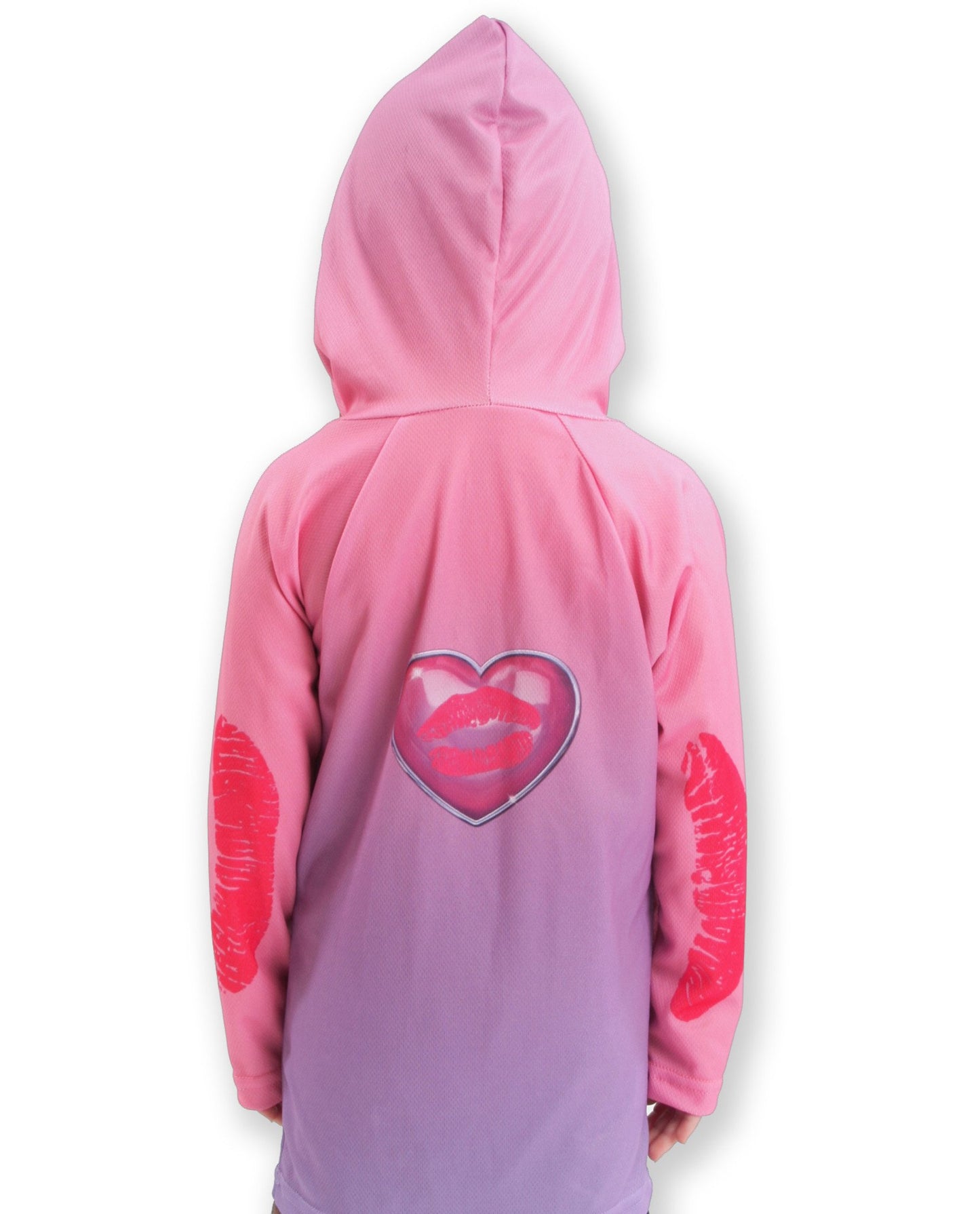 XOXO KISSY LIPS Hoodie Chomp Shirt