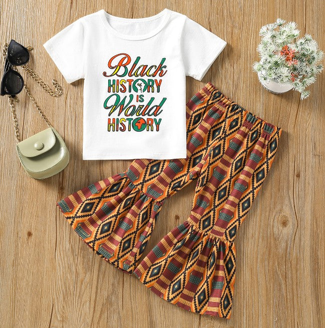 BLACK HISTORY WORLD HISTORY 2 PIECE SET