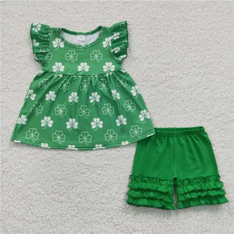 Kids St. Patrick Boutique Outfits