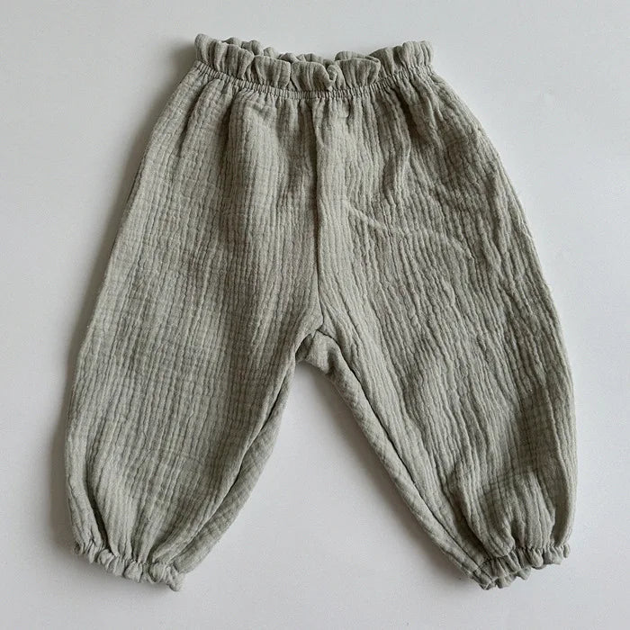 2025 Spring Organic Cotton Premium Pants