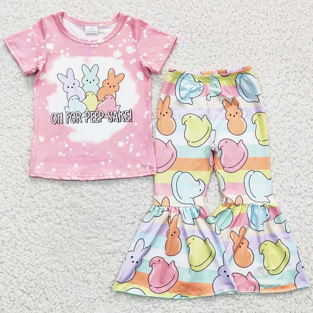 3/6-12/18 months Easter Rabbits Kids Boutique Fashion