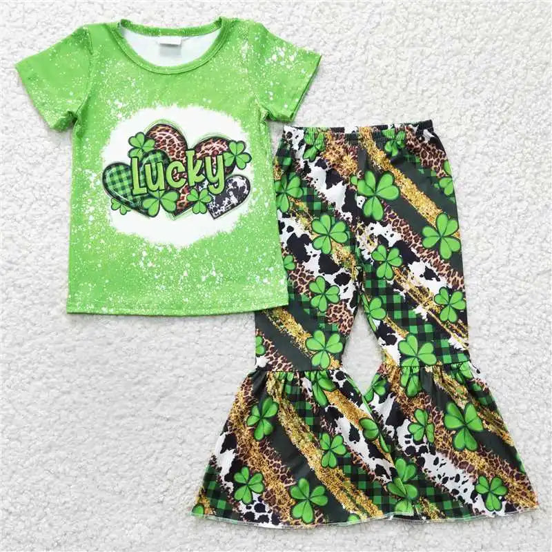 Kids St. Patrick Boutique Outfits