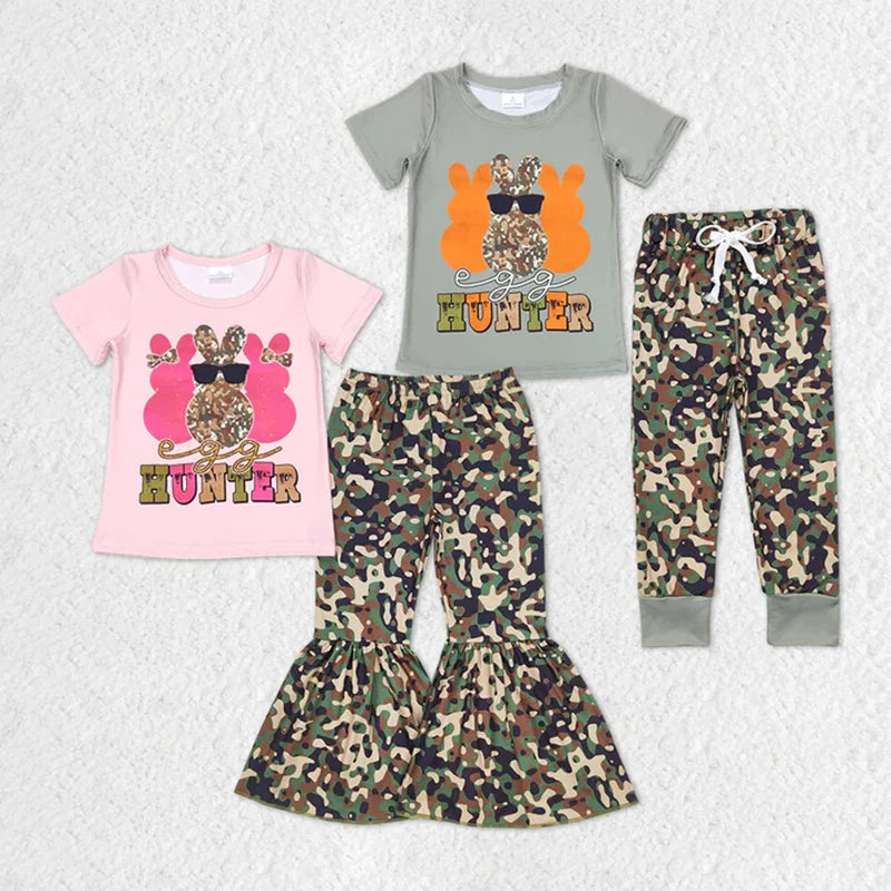 3/6-12/18 months Easter Rabbits Kids Boutique Fashion