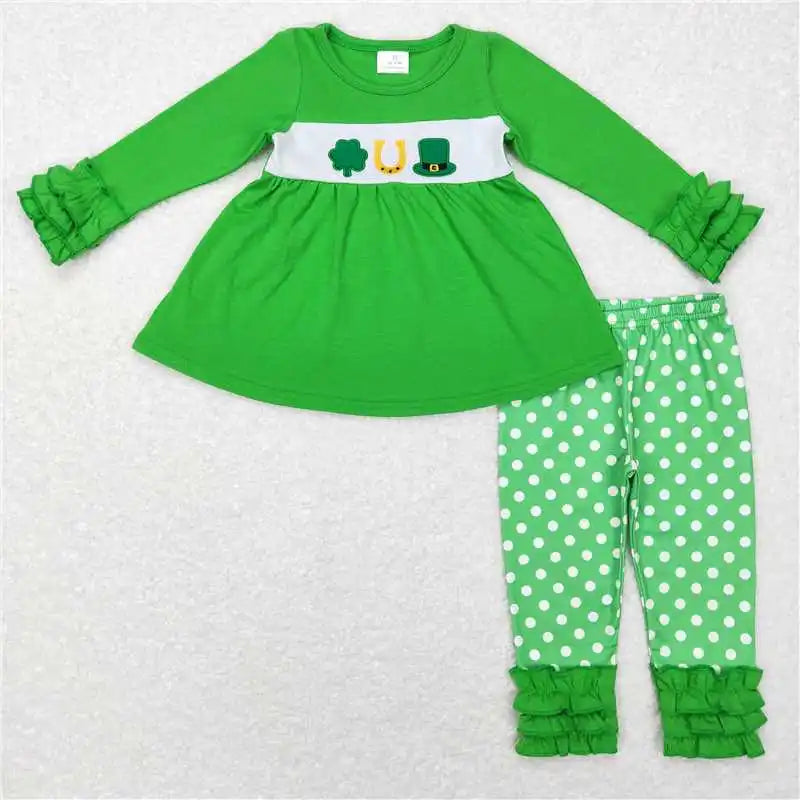 Kids St. Patrick Boutique Outfits