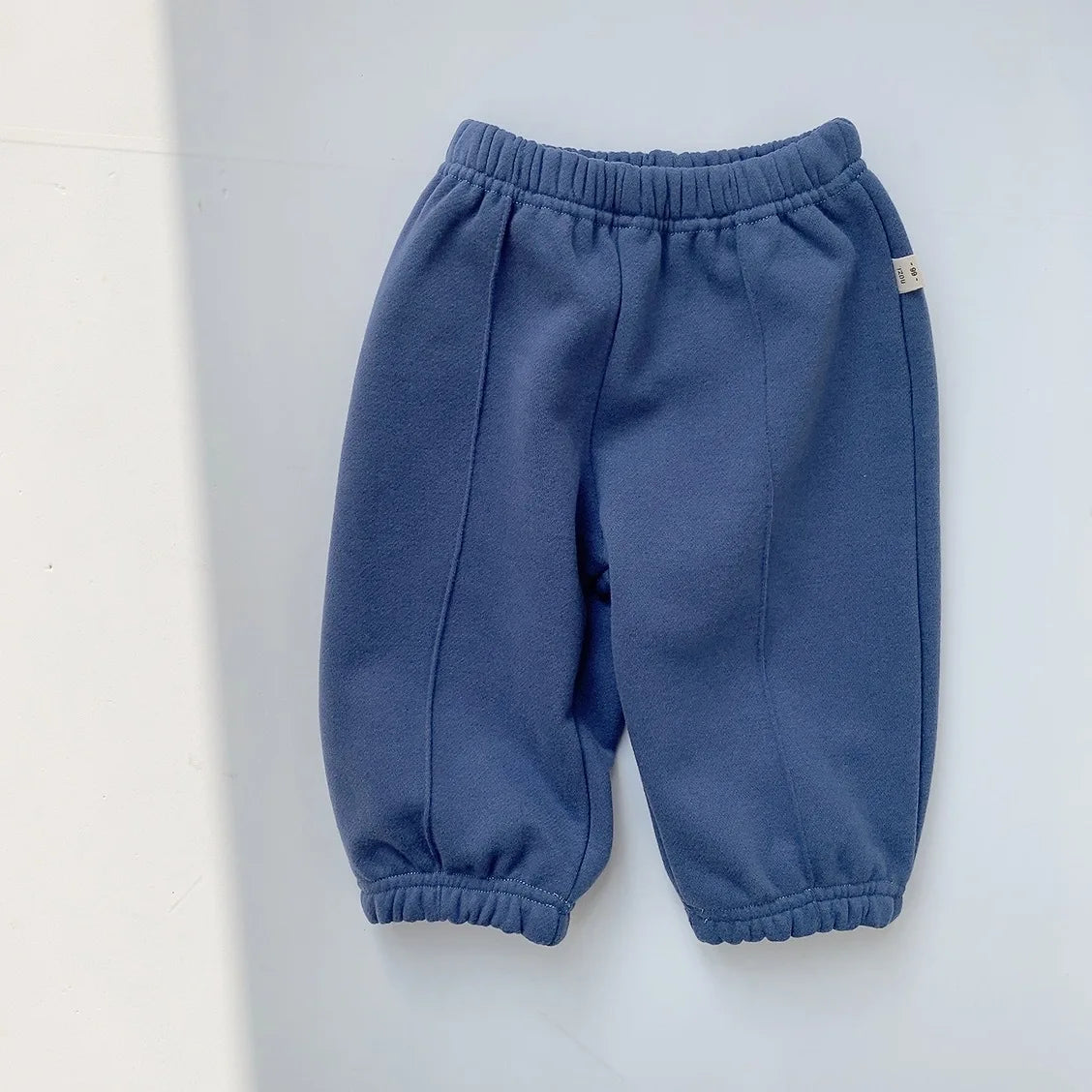 2024/2025 Winter New Baby Warm Pants Solid Infant Casual Pants