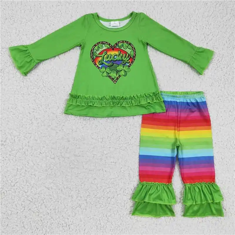 Kids St. Patrick Boutique Outfits