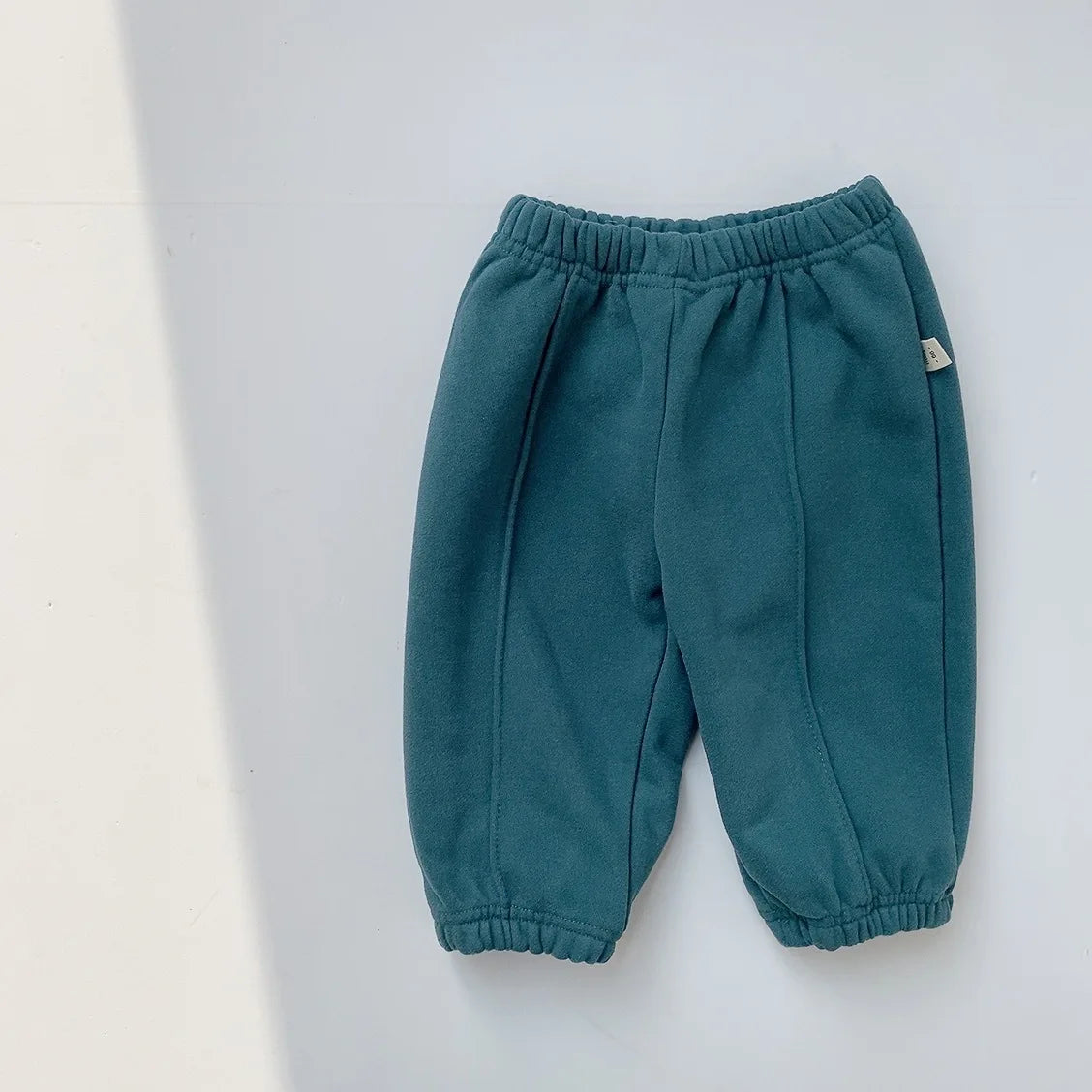 2024/2025 Winter New Baby Warm Pants Solid Infant Casual Pants