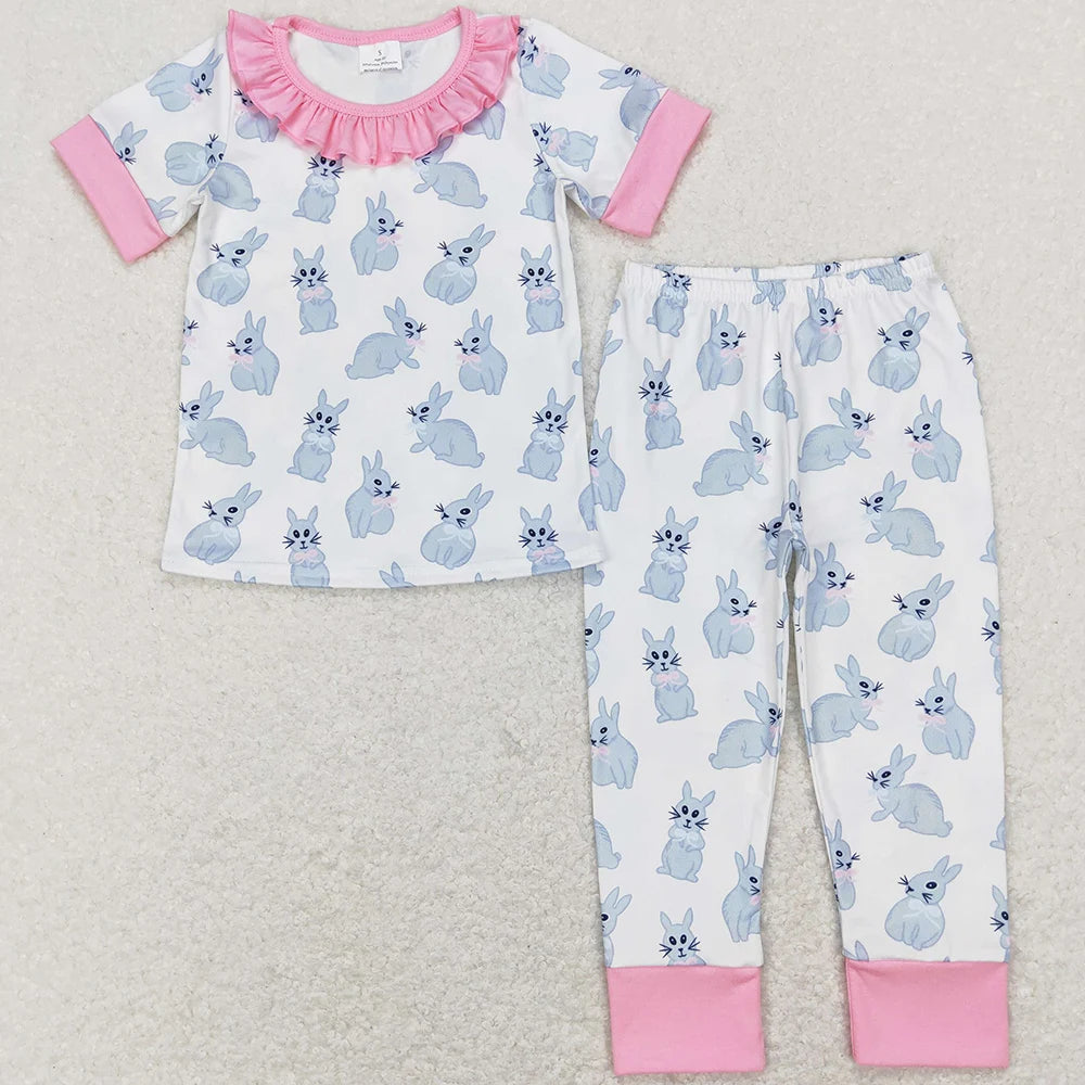 6-8 size Easter Rabbits Kids Boutique Fashion