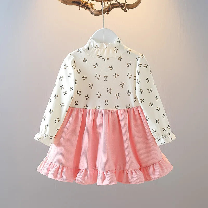 2025 new spring girl casual Korean cute dress