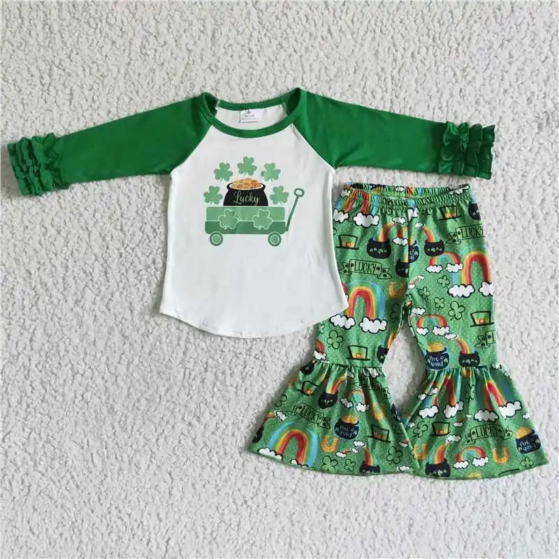 Kids St. Patrick Boutique Outfits