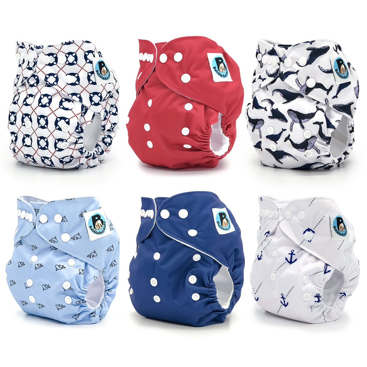 Baby Boy Cloth Diaper Collection