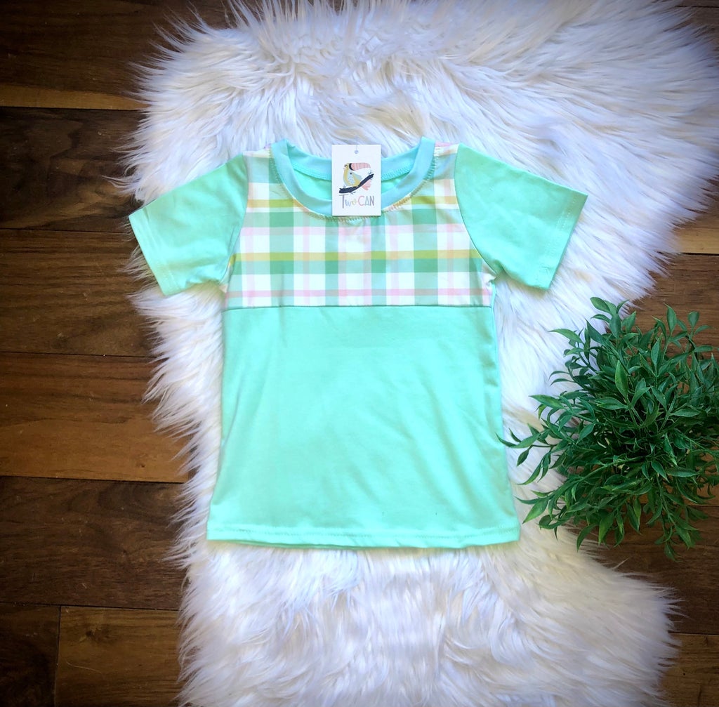 Easter Bunnies & Plaid Tee