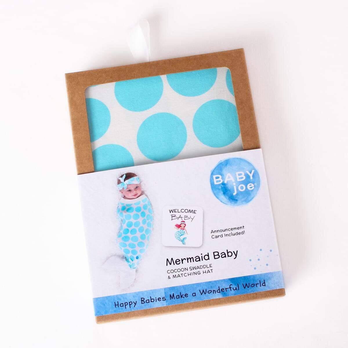 Mermaid Newborn Swaddle & Band